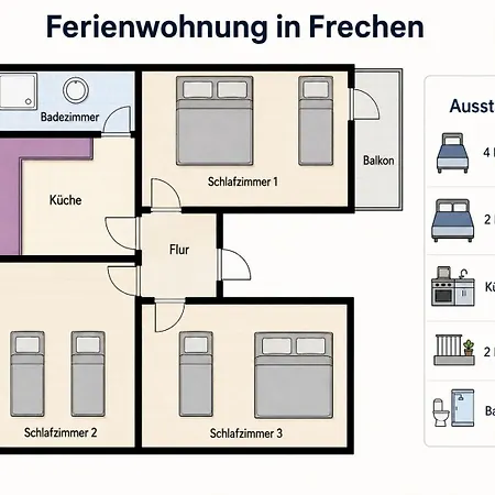 Prime 4 Appartement